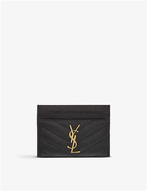 ysl card holdr|ysl card holder selfridges.